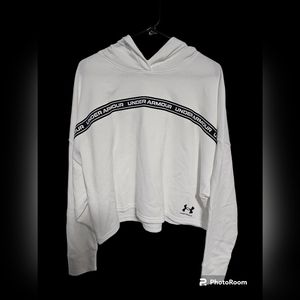 NWT Women's Under Armour Crop Top Hoodie